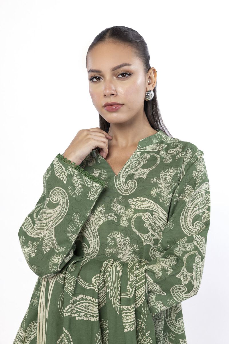 Printed | Khaddar | Tailored 3 Piece | USD 22.50