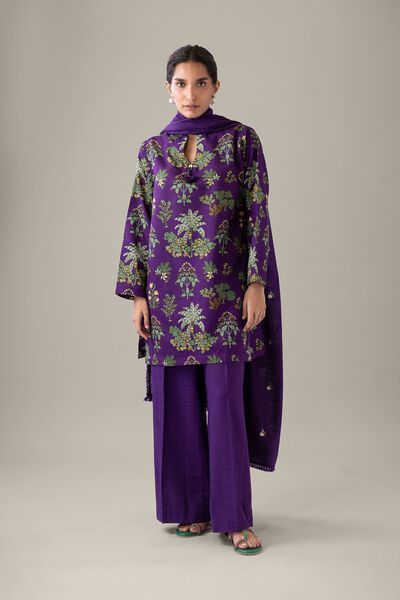 Dyed | Khaddar | Pants | USD 6.00