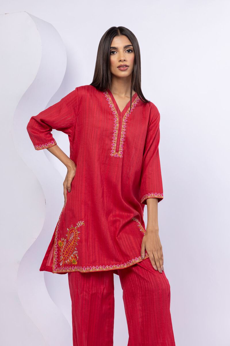 Embroidered | Leno | Kurta | USD 17.50