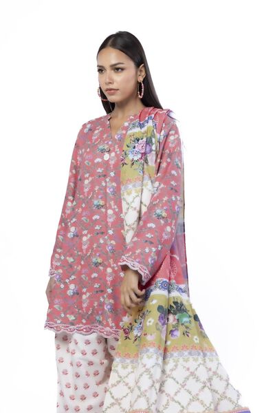 Embroidered | Blended Khaddar | Tailored 3 Piece | USD 60.00