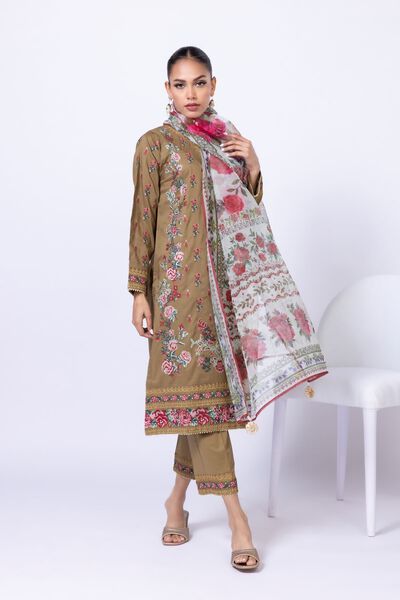 Embroidered | Cambric | Pants | USD 12.00