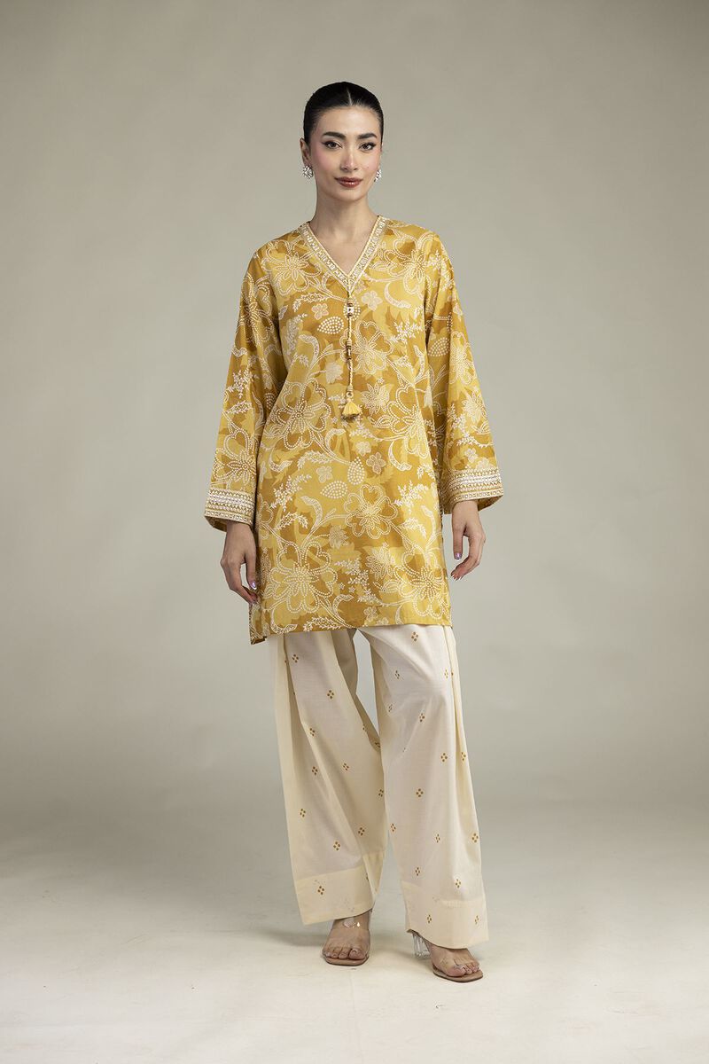 Embroidered | Cambric | Floral Tailored 2-Piece | USD 35.00