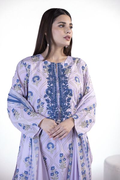 Embroidered | Lawn | Tailored 3 Piece | USD 25.00