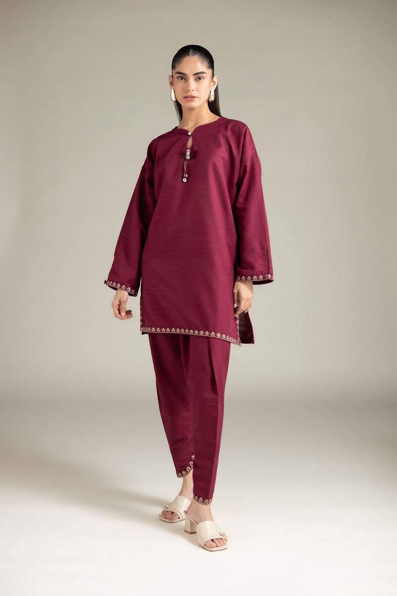 Embroidered | Textured Cotton | Shalwar | USD 25.00
