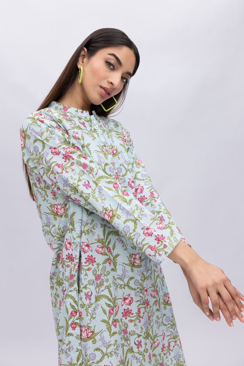 Printed | Crosshatch Poplin | Kurta | USD 7.50