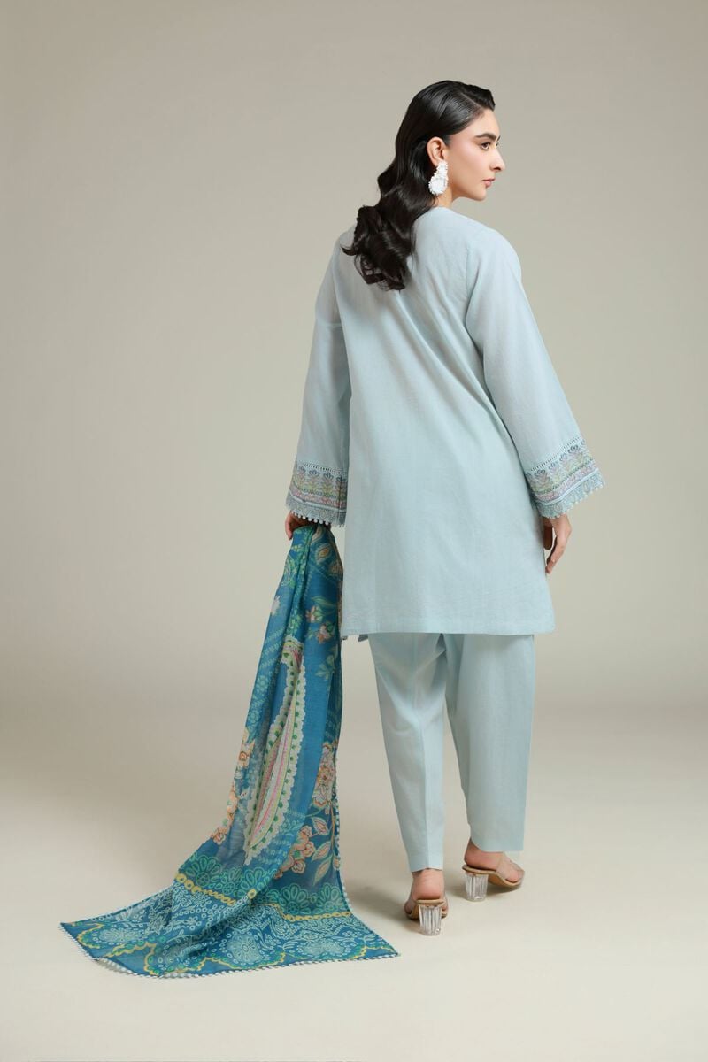 Embroidered | Cambric | Tailored 3 Piece | USD 75.00