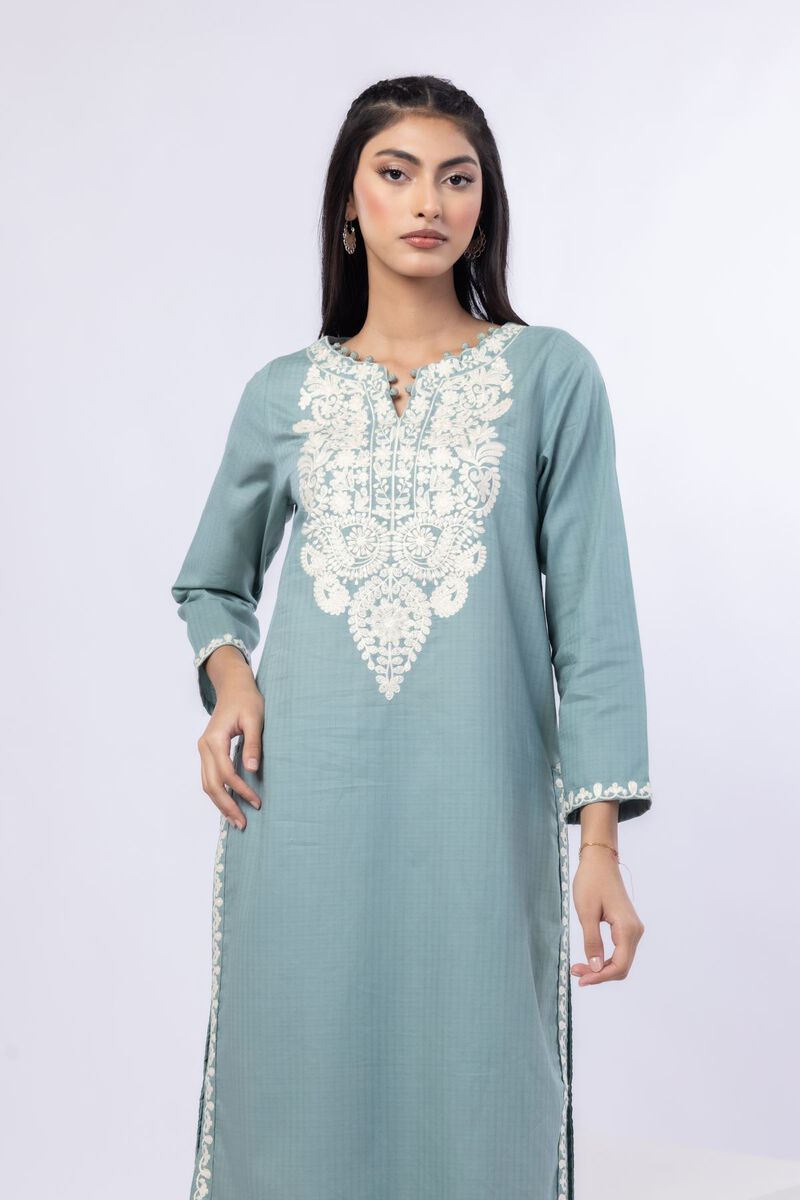 Embroidered | Cotton Dobby | Kurta | USD 17.50