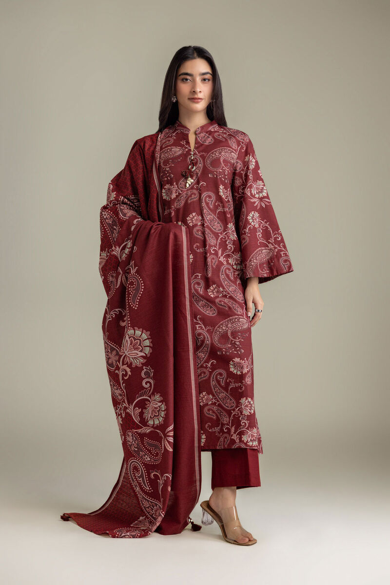 Printed | Light Khaddar | Tailored Khaddar Set | USD 65.00