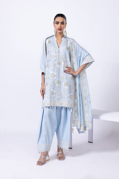 Embroidered | Thai Silk | Kurta | USD 90.00