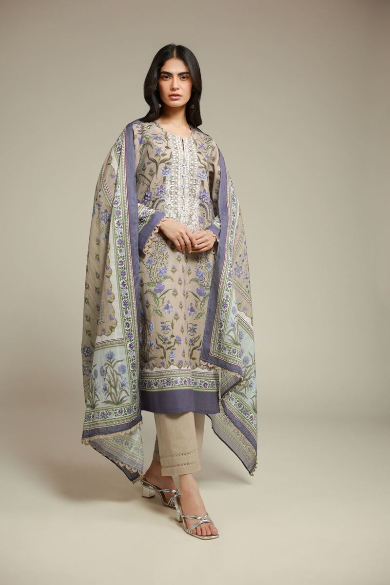 Embroidered | Textured Lawn | Tailored 3-Piece Lawn | USD 65.00