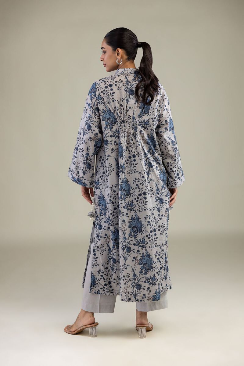 Printed | Cotton Dobby | Floral Longline Kurta | USD 30.00