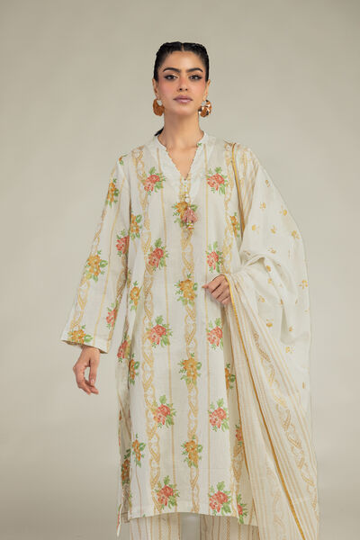 Printed | Cambric | Long Cambric Kurta | USD 35.00