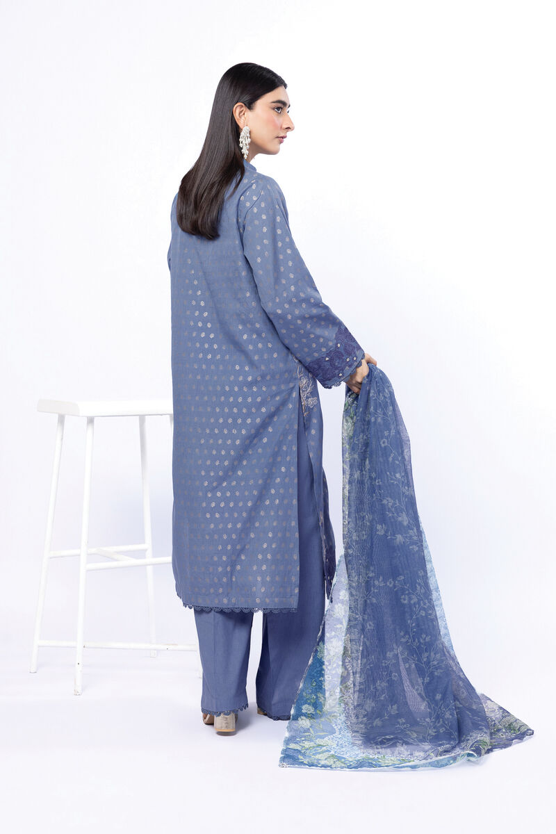 Embroidered | Jacquard | Tailored 3 Piece | USD 85.00