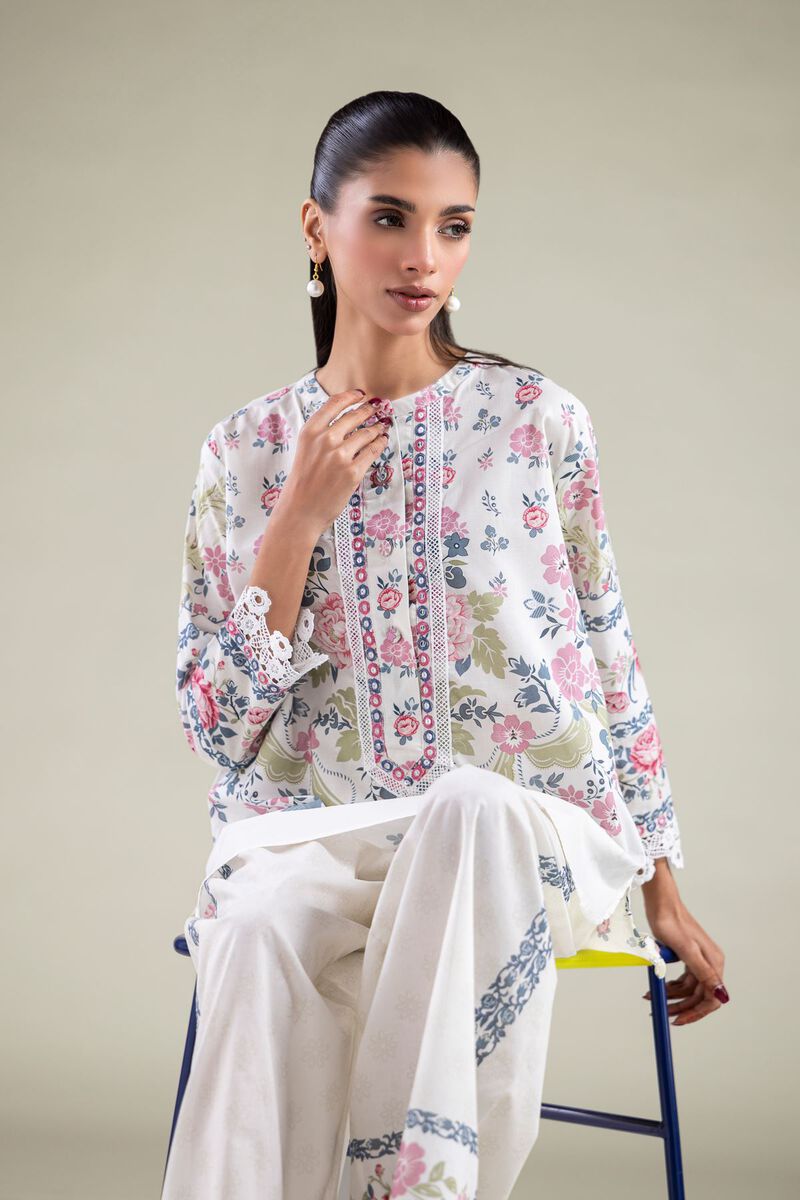 Embroidered | Cambric | Shirt | USD 35.00