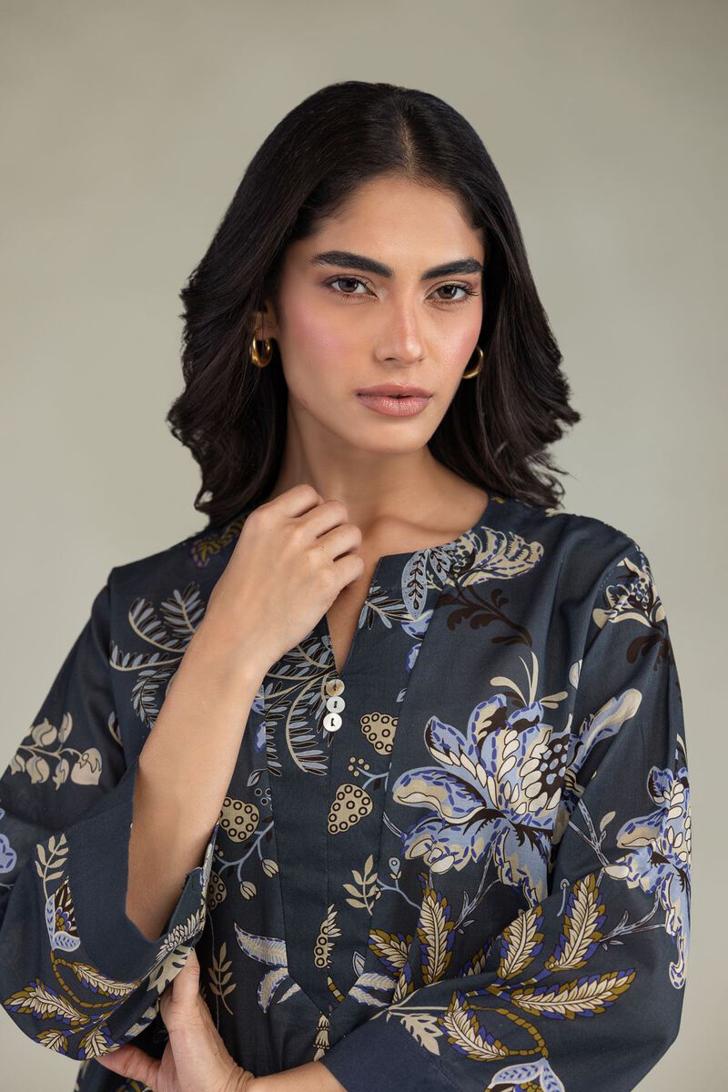 Printed | Cambric | Floral Cambric Tunic | USD 35.00