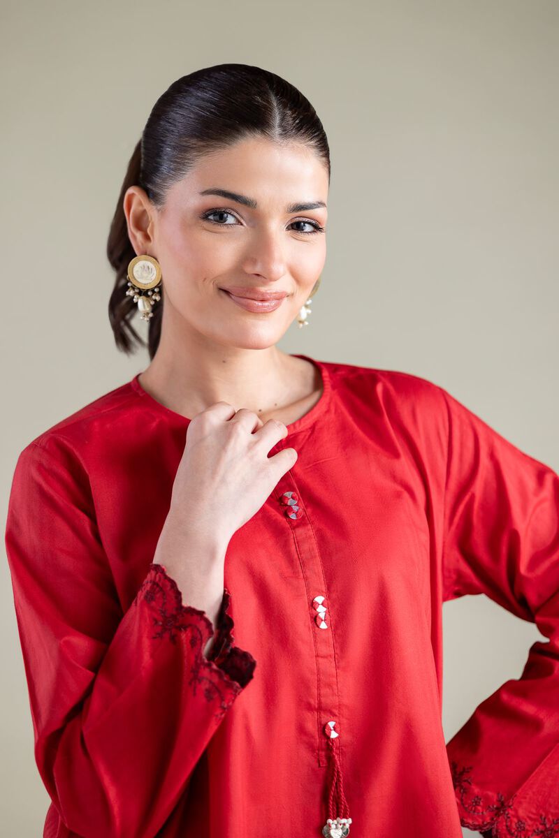 Embroidered | Cotton Dobby | Kurta | USD 40.00