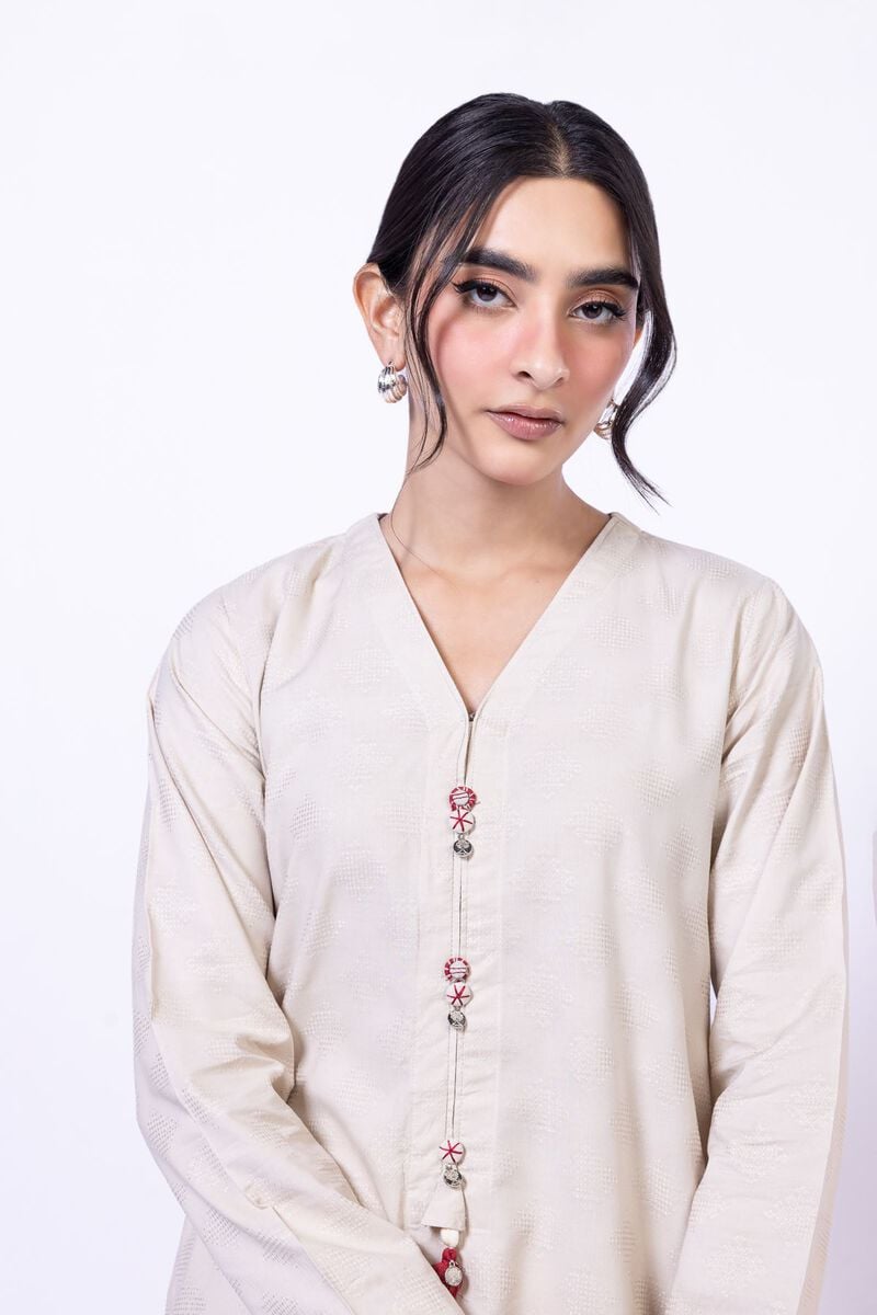 Dyed | Jacquard | Kurta | USD 30.00