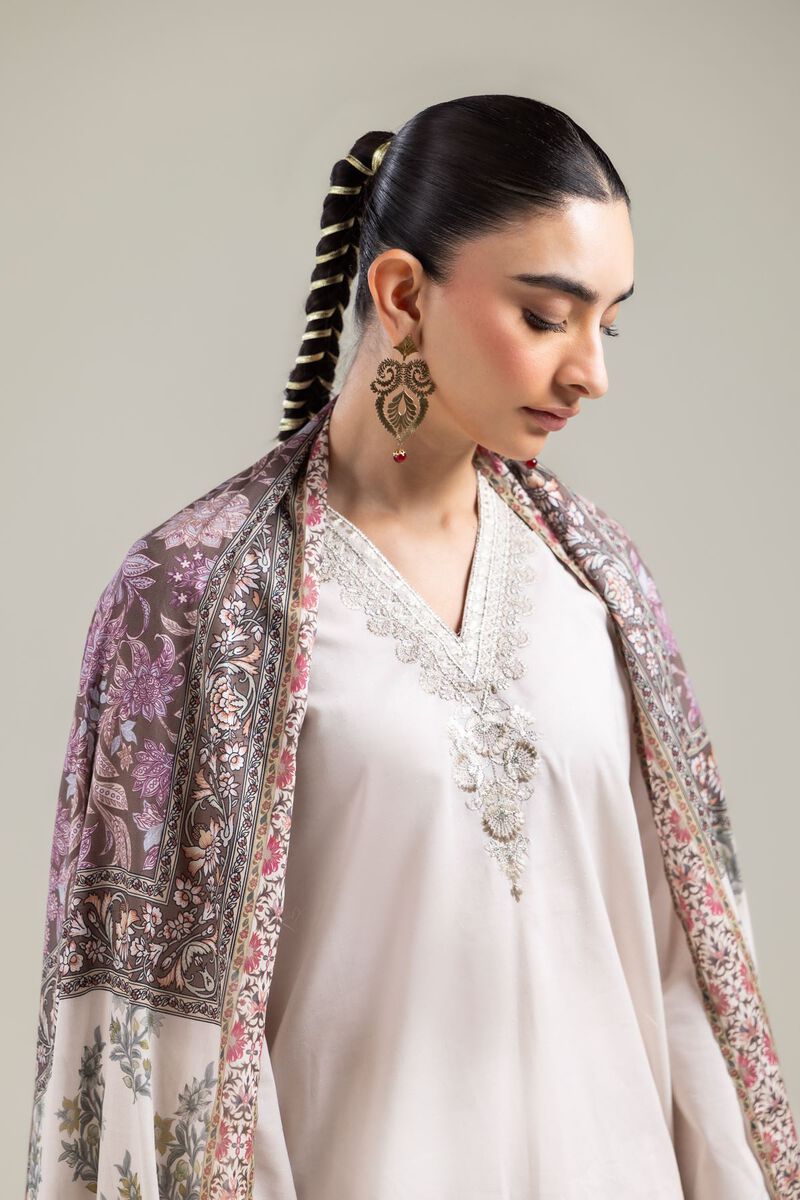 Embroidered | Lawn | Lawn Paisley Dupatta | USD 25.00