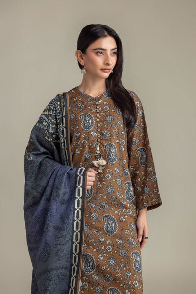 Printed | Light Khaddar | 3 Piece Tailored | USD 65.00