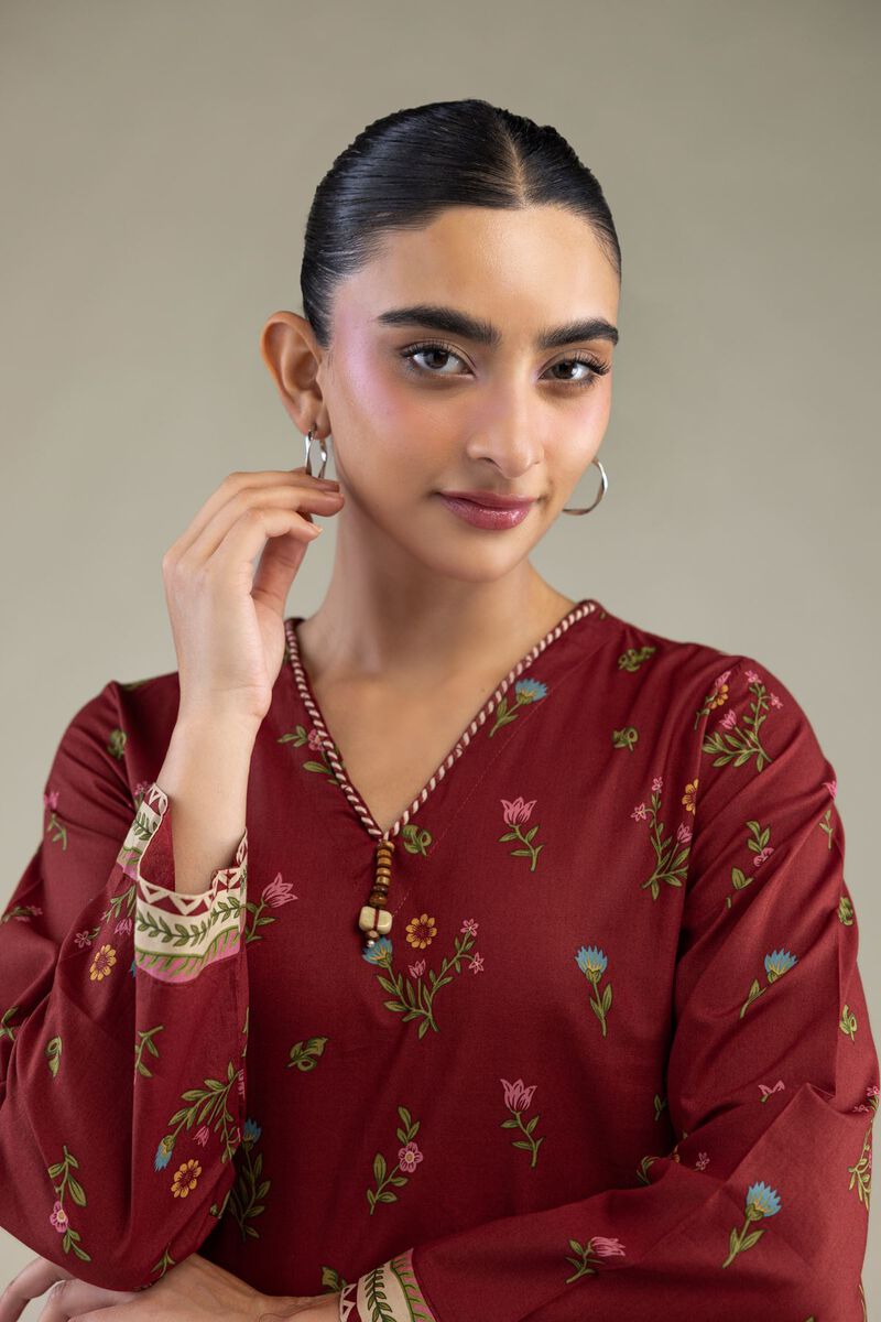 Printed | Cambric | Long Cambric Kurta | USD 35.00