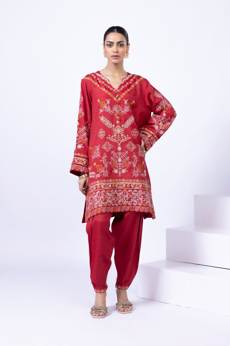Embroidered | Thai Silk | Kurta | null