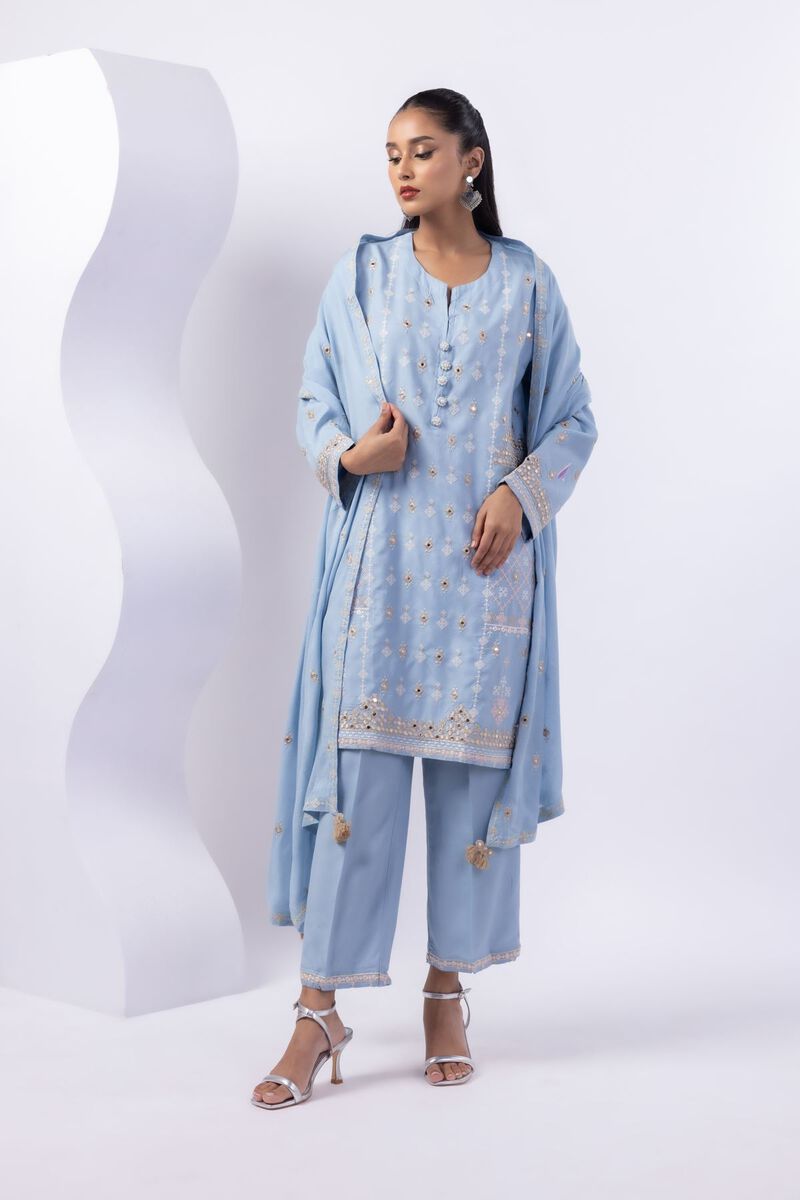 Dyed | Light Thai Silk | Dupatta | USD 30.00