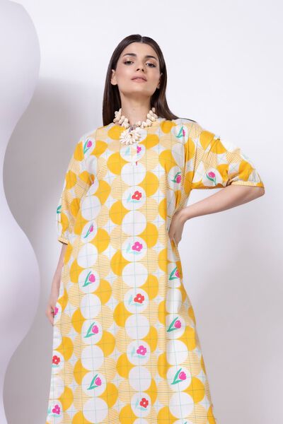 Printed | Crosshatch Poplin | Kurta | USD 12.50
