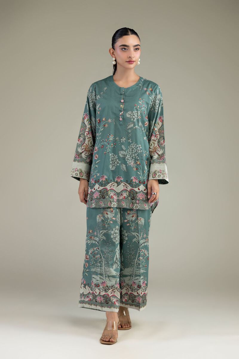 Printed | Cambric | Floral Cambric Kurta | USD 35.00