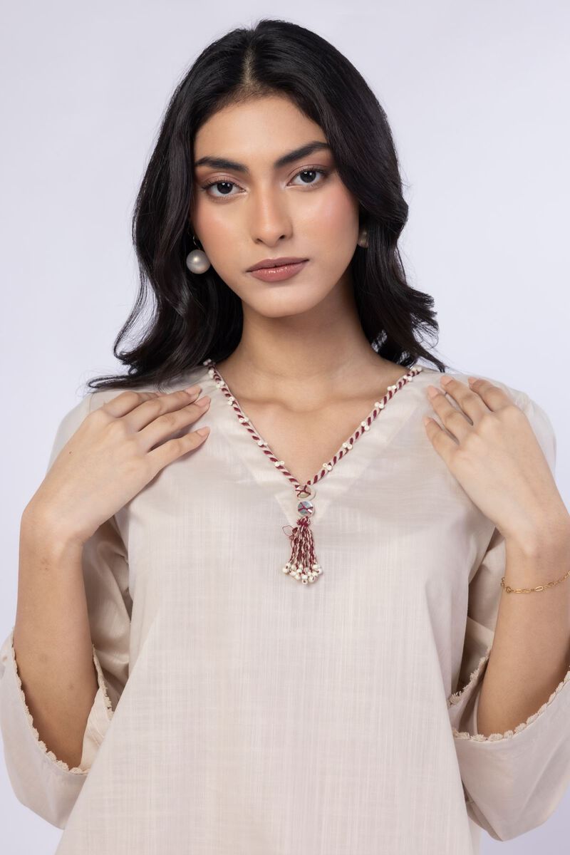 Dyed | Crosshatch Poplin | Kurta | USD 15.00