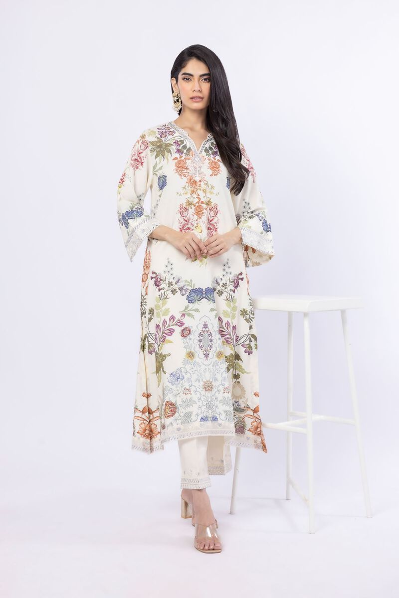 Embroidered | Russian Raw Silk | Pants | USD 28.00