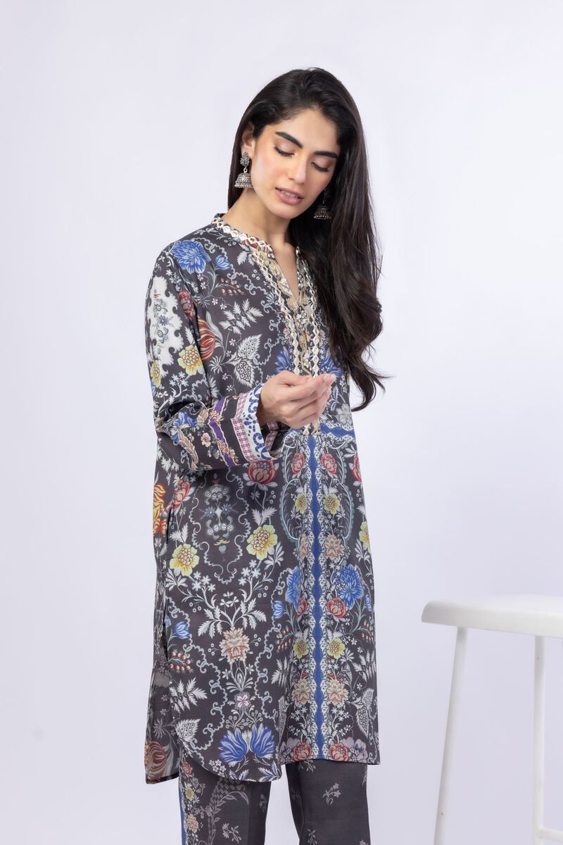 Embroidered | Russian Raw Silk | Kurta | USD 35.00