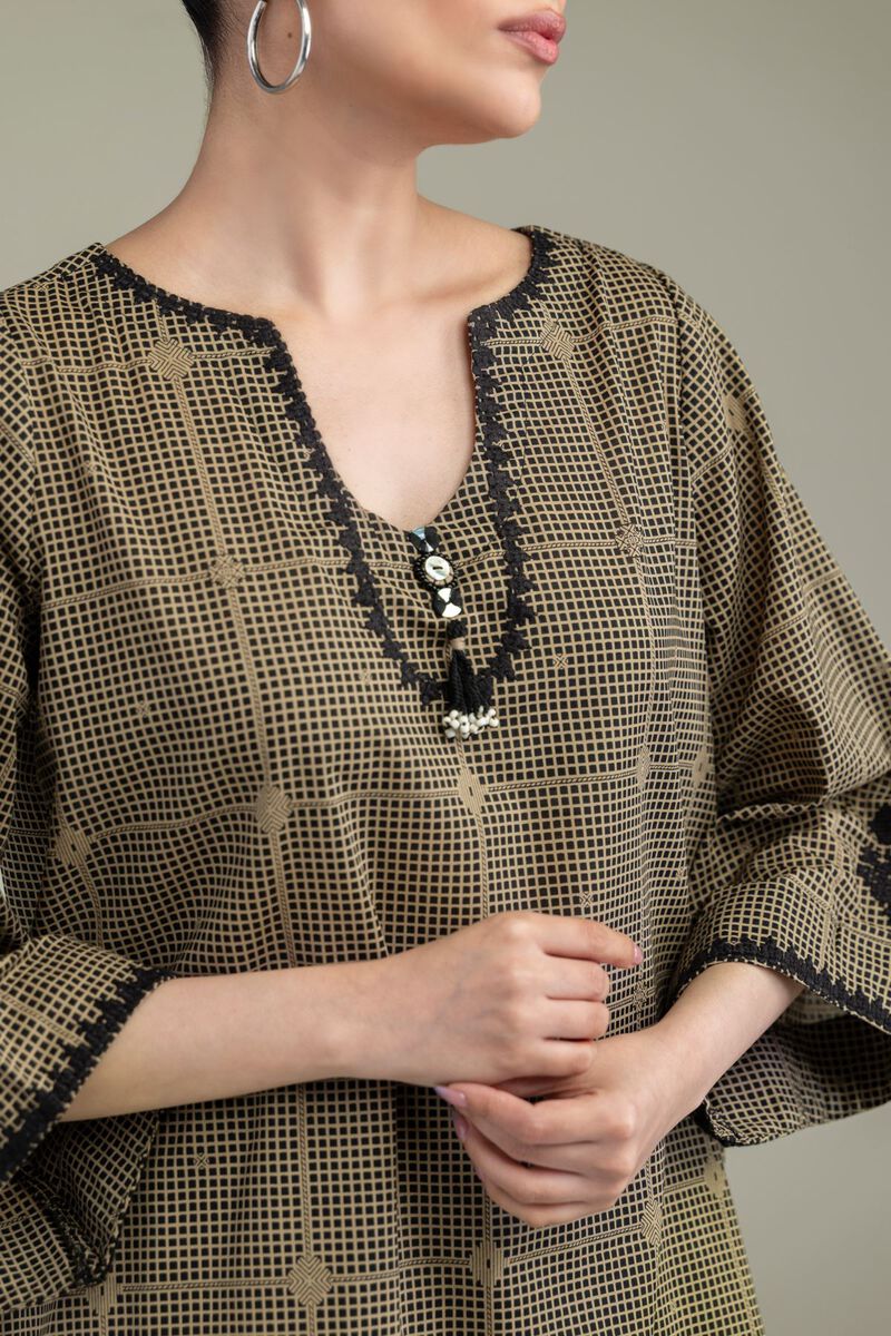 Embroidered | Lawn | Short Lawn Kurta | USD 40.00