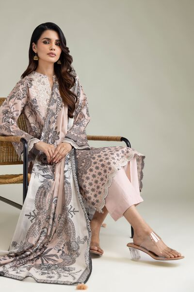 Embroidered | Lawn | Lawn Tailored 3-Piece | USD 75.00