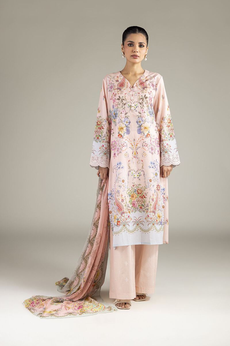 Embroidered | Lawn | Floral Tailored 3-Piece | USD 65.00