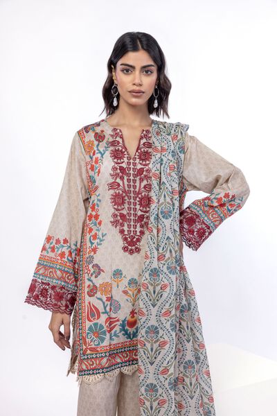 Embroidered | Lawn | Tailored 3 Piece | USD 30.00