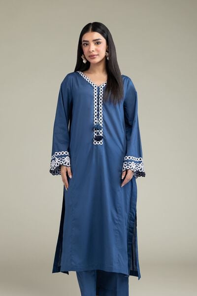 Embroidered | Cambric | Long Cambric Kurta | USD 35.00