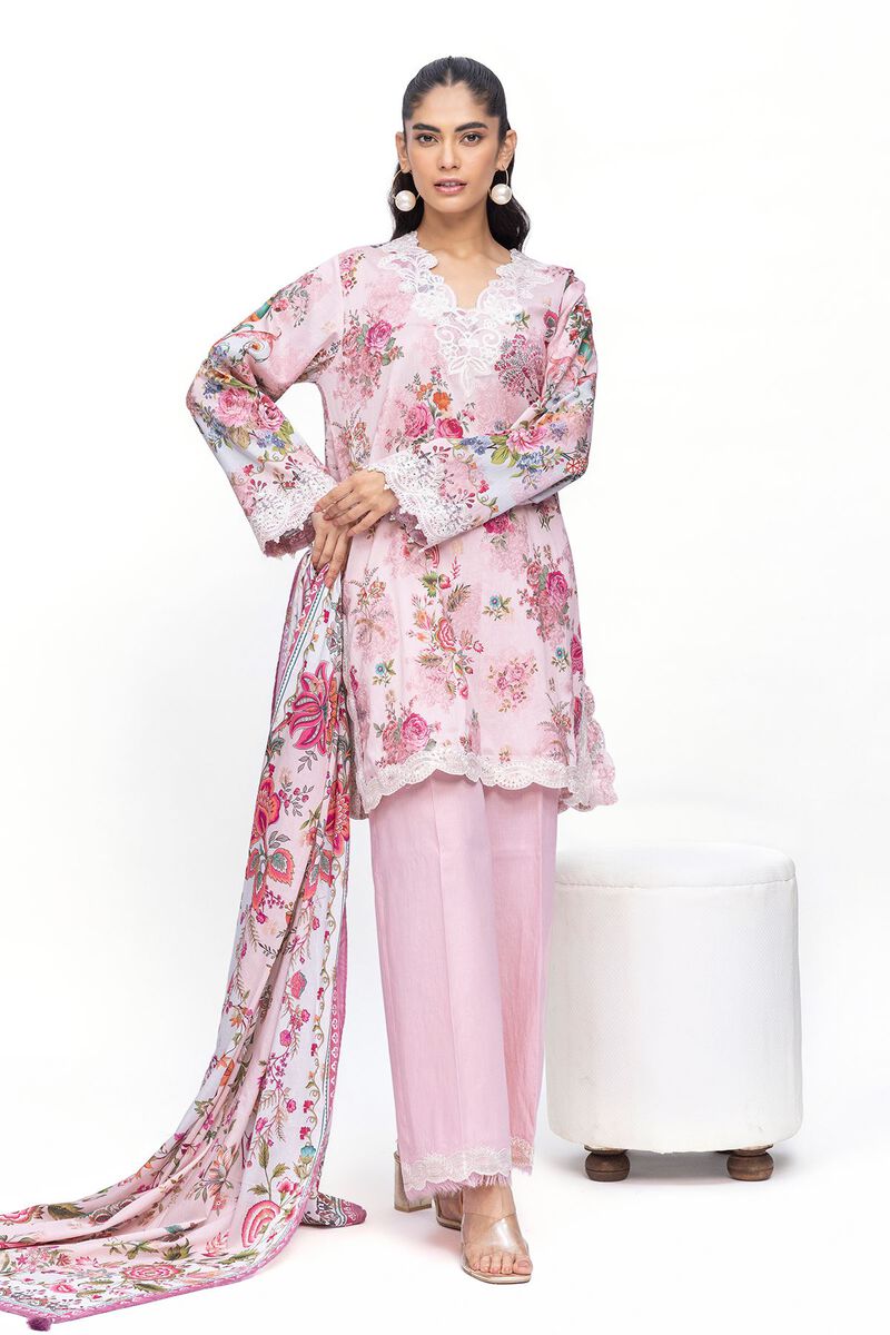 Embroidered | Jacquard | Tailored 3 Piece | USD 42.50