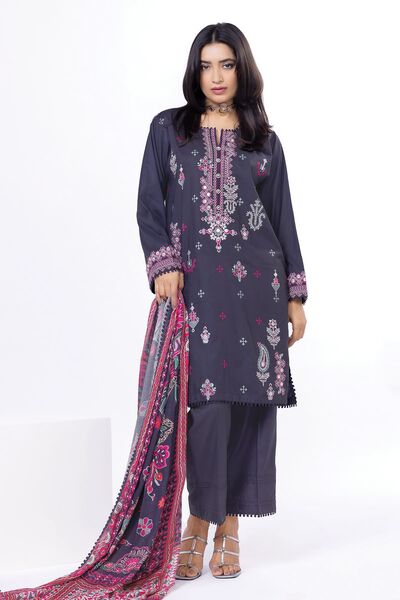 Embroidered | Dobby | Fabrics 3 Piece | USD 25.00