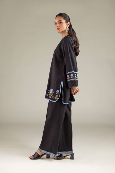 Embroidered | Cambric | Pants | USD 25.00