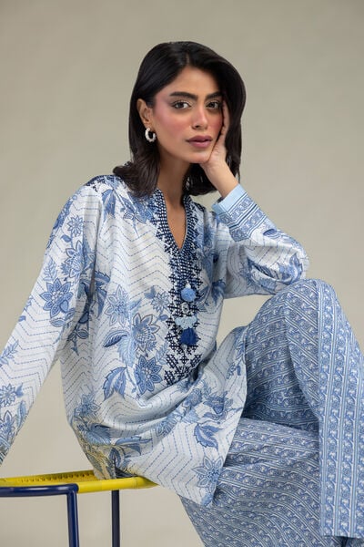 Embroidered | Cambric | Short Cambric Kurta | USD 35.00