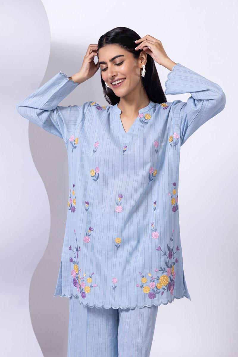 Embroidered | Leno | Kurta | USD 10.50