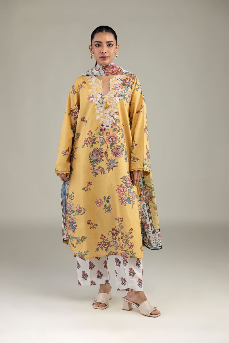 Embroidered | Textured Lawn | 3-Piece Tailored Lawn | USD 32.50