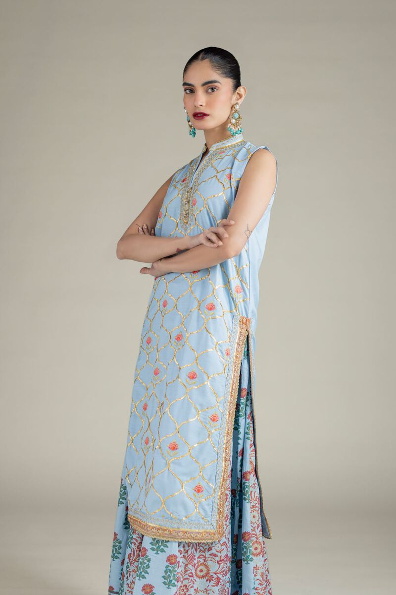 Embroidered | Raw Silk | Kurta | USD 50.00