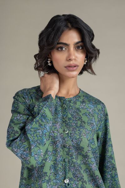 Printed | Raw Silk | Kurta | USD 25.00