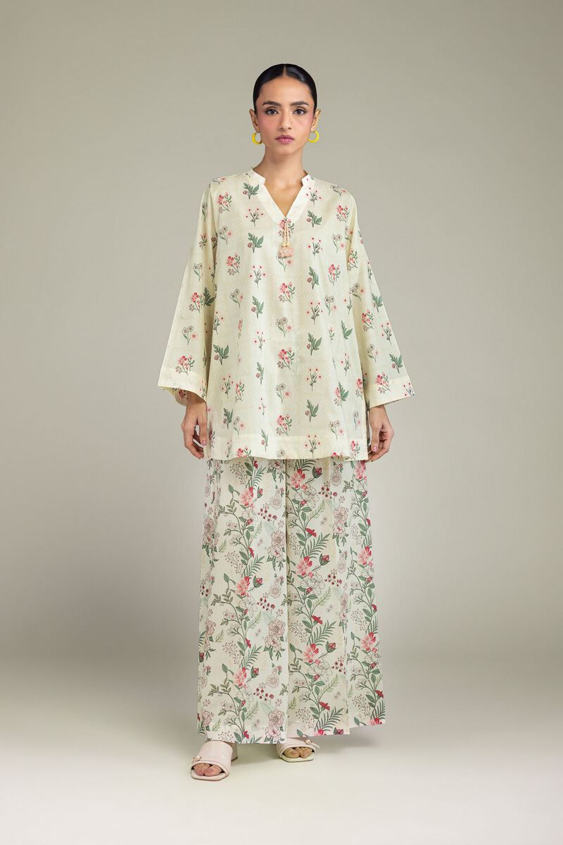 Printed | Cambric | Floral Cambric Pants | USD 25.00