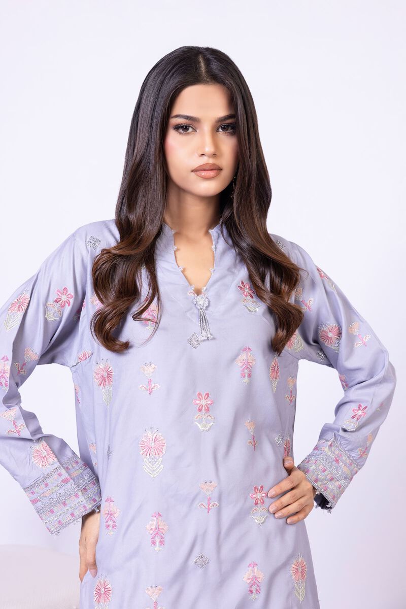 Embroidered | Viscose Oak Silk | Kurta | USD 50.00