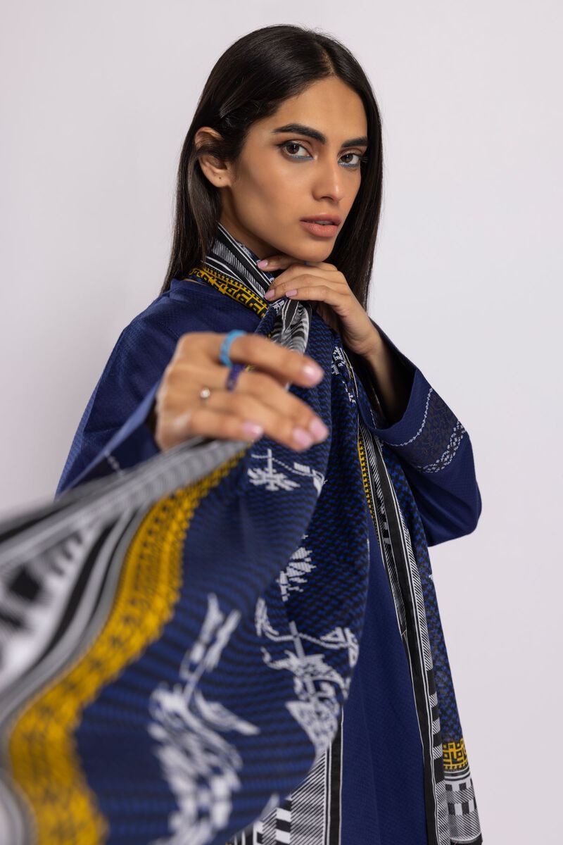 Printed | Lawn | Stole | null