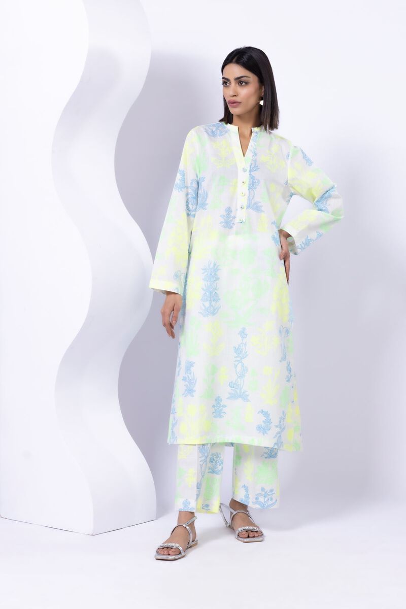 Printed | Crosshatch Poplin | Pants | USD 5.40