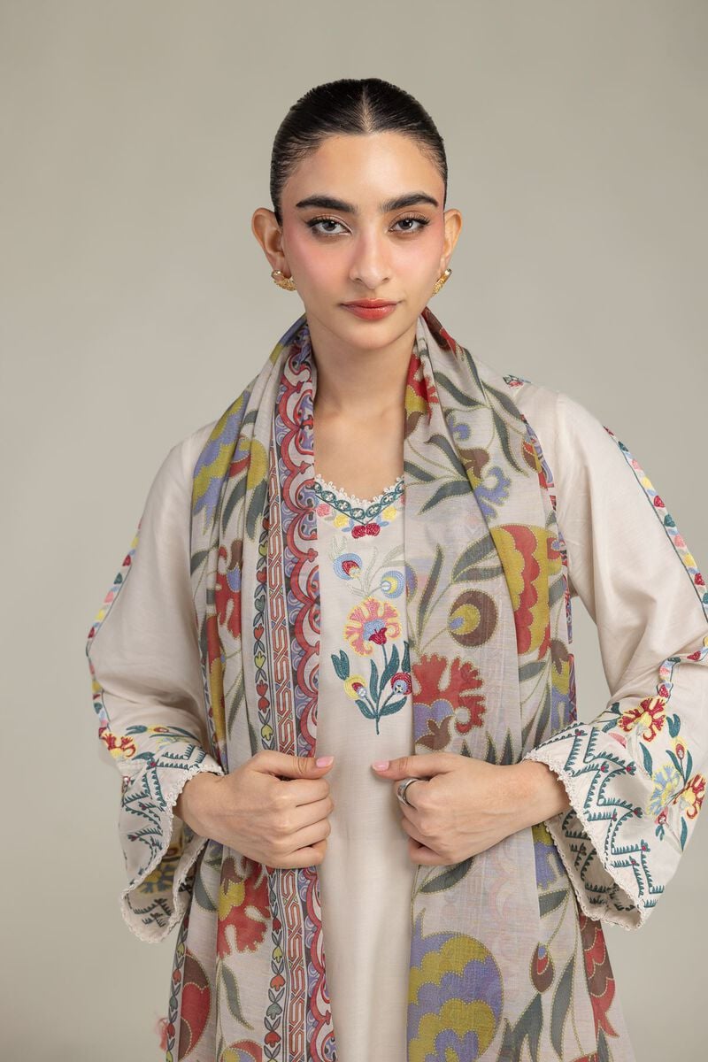 Embroidered | Mesuri | Floral Mesuri Dupatta | USD 30.00