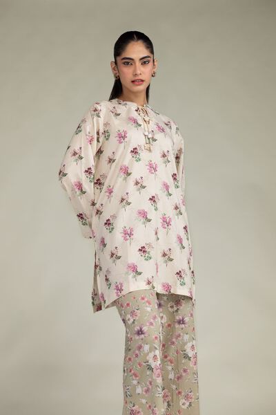 Printed | Cotton Viscose | Floral Short Kurta | USD 40.00